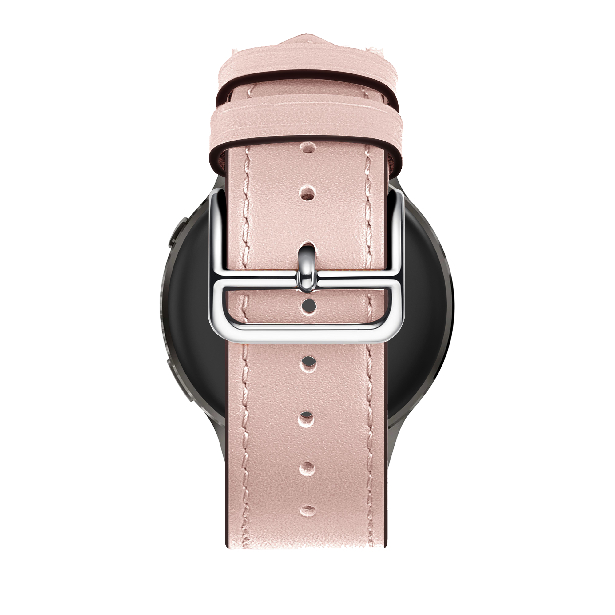 Bandz Garmin Vivoactive 4s lederen band 'Deluxe' (roze)