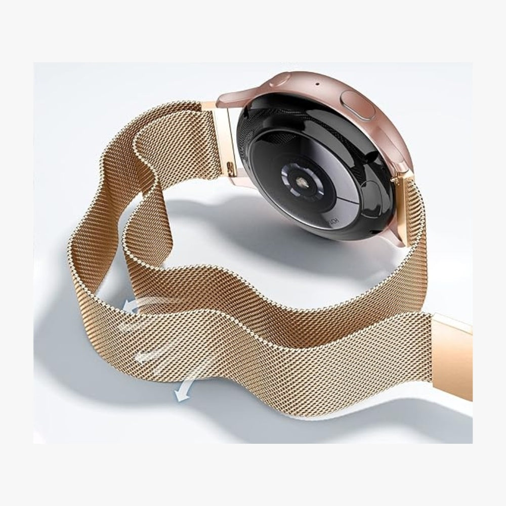 Garmin Forerunner 265 Milanese Strap (Champagne Gold)