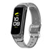 Samsung Galaxy Fit 2 zon-verkleurend crystal bandje (transparant-zwart)