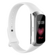 Samsung Galaxy Fit siliconen bandje (wit)