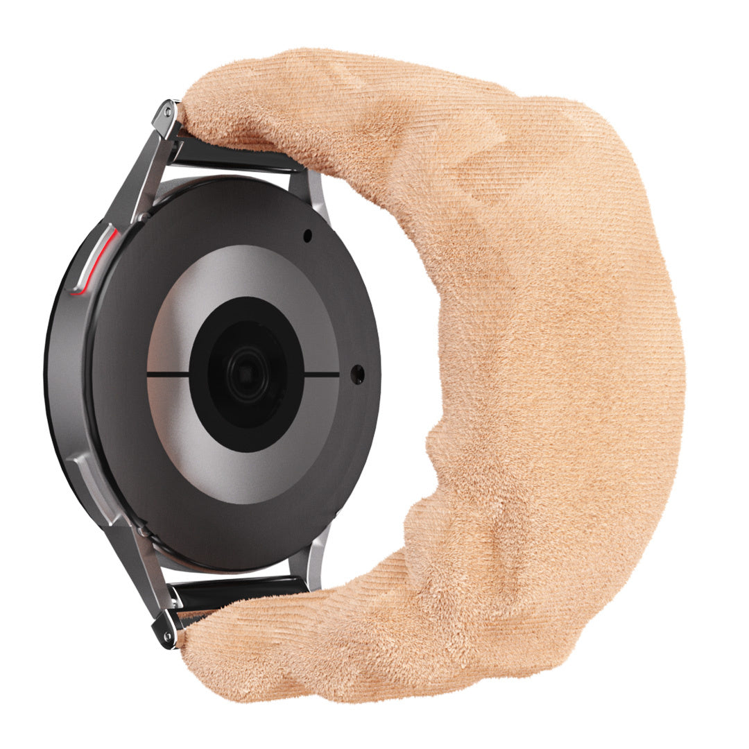 Amazfit Bip U (Pro) scrunchie bandje (beige)