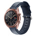 Samsung Galaxy Watch 3 41mm leren bandje (donkerblauw) 