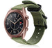 Samsung Galaxy Watch 3 - 41mm nylon gesp band (groen)