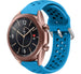 Samsung Galaxy Watch 3 - 41mm siliconen bandje met gaatjes (lichtblauw)