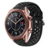 Samsung Galaxy Watch 3 - 41mm siliconen bandje met gaatjes (zwart)