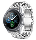 Samsung Galaxy Watch 3 - 45mm stalen draak band (zilver)