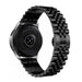 Samsung Galaxy Watch 3 45mm Jubilee stalen band (zwart)