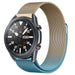 Samsung Galaxy Watch 3 Milanese band 45mm (blauw/goud)