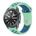 Samsung Galaxy Watch 3 sport band 45mm (aqua/blauw)