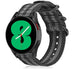 Samsung Galaxy Watch 4 - 40mm nylon gesp band (zwart/grijs)