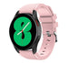 Samsung Galaxy Watch 4 - 44mm siliconen bandje (roze)