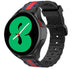 Samsung Galaxy Watch 4 44mm Special Edition Band (zwart/rood)