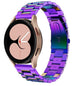 Samsung Galaxy Watch 4 - 44mm stalen band (regenboog)