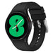 Samsung Galaxy Watch 4 - 44mm siliconen band (zwart)