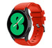 Samsung Galaxy Watch 4 - 44mm siliconen bandje (rood)