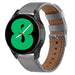 Samsung Galaxy Watch 4 - 44mm leren bandje (grijs)