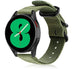 Samsung Galaxy Watch 4 - 44mm nylon gesp band (groen)