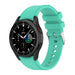 Samsung Galaxy Watch 4 Classic 42mm siliconen band (aqua)