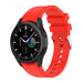 Samsung Galaxy Watch 4 Classic 46mm Silicone Strap Perfect Fit (Red)