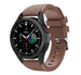 Samsung Galaxy Watch 4 Classic 46mm Silicone Strap with Buckle (Brown)