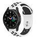 Samsung Galaxy Watch 4 Classic 46mm sport band (wit/zwart)