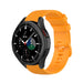 Samsung Galaxy Watch 4 Classic 42mm Luxe Siliconen bandje (oranje)