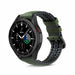 Samsung Galaxy Watch 4 Classic 42mm siliconen / leren bandje (groen)