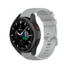 Samsung Galaxy Watch 4 Classic 42mm Luxe Siliconen bandje (grijs)