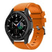Samsung Galaxy Watch 4 Classic 42mm Silicone Strap with Buckle (Orange)
