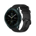 Samsung Galaxy Watch 42mm Luxe Siliconen bandje (zwart)