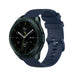 Samsung Galaxy Watch 42mm Luxe Siliconen bandje (donkerblauw)