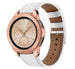 Samsung Galaxy Watch 42mm bandje leer (wit)