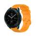 Samsung Galaxy Watch 42mm Luxe Siliconen bandje (oranje)