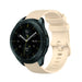 Samsung Galaxy Watch 42mm Luxe Siliconen bandje (beige)