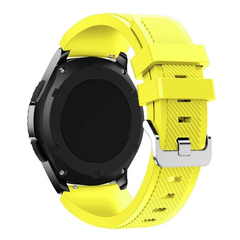 Amazfit GTR 4 twill siliconen bandje (geel)