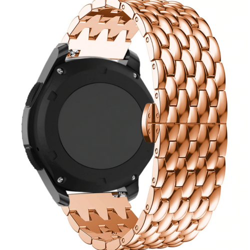 Huawei Watch GT 5 - 46mm draken stalen band (roségoud)