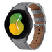 Samsung Galaxy Watch 5 - 40mm leren bandje (grijs)