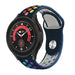 Samsung Galaxy Watch 5 Pro Sport Strap (Dark Blue/Rainbow)