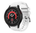Samsung Galaxy Watch 5 Pro Silicone Strap with Buckle (White)
