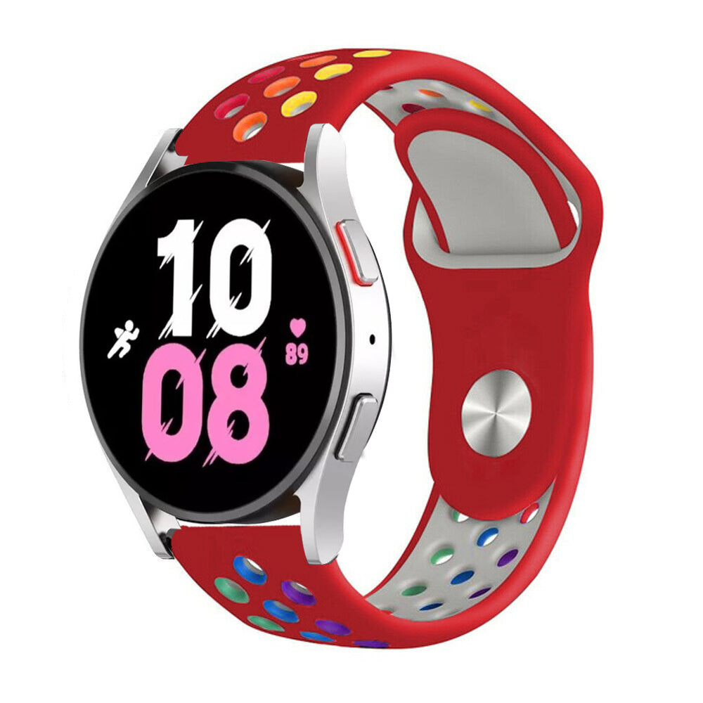 samsung-galaxy-watch-5-sportarmband-regenbogen-rot