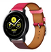 Samsung Galaxy Watch Active Leather Strap (Bright Pink/Auburn)