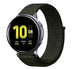 Samsung Galaxy Watch Active nylon band (donkergroen)
