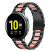 Samsung Galaxy Watch Active Steel Strap (Black/Pink)