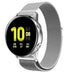 Samsung Galaxy Watch Active Milanese band (zilver)