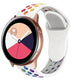 Samsung Galaxy Watch Active Sport Strap (White/Colourful)