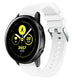Samsung Galaxy Watch Active siliconen bandje (wit)