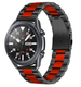 Samsung Galaxy Watch 3 stalen band 45mm (zwart/rood)