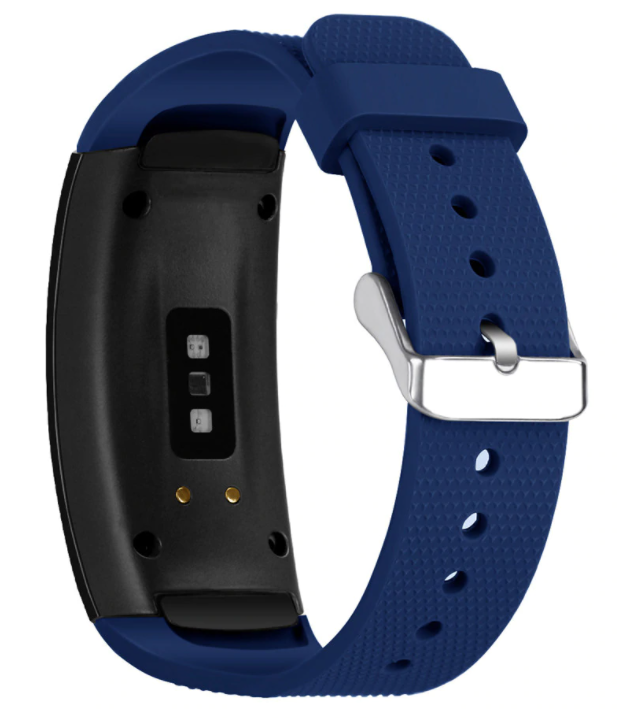 samsung-gear-fit-2-pro-siliconen-bandje-donkerblau