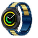 Samsung Gear Sport Steel Strap (Blue/Gold)