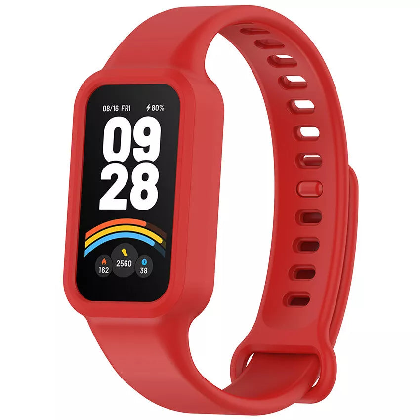 Xiaomi Smart Band 9 Active siliconen bandje (rood)